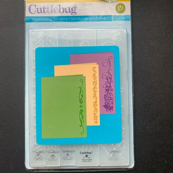 Cuttlebug Embossing Borders Set - Picture 1 of 3